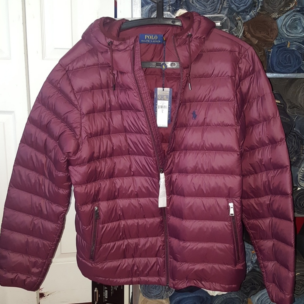 Polo Hooded Down Jacket